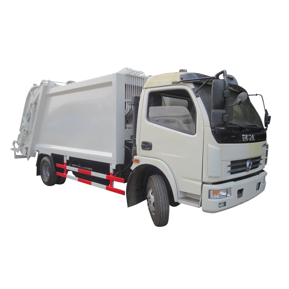 Caminhão para latas de lixo com carregamento automático Dongfeng